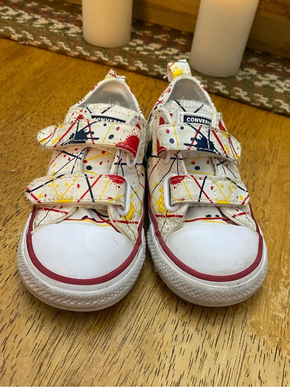 Converse Chuck Taylor All Star Velcro Sneakers…Toddler size 7.